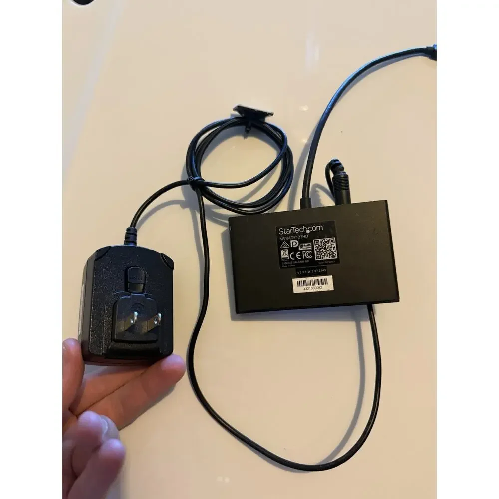 3-Port Multi Monitor Adapter - DisplayPort 1.2 to 3x HDMI MST Hub - Triple 10...